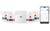 LG-112HM LAN WLAN Brandmeldeanlage Smart Rauchmelder EN14604 App DE Alarm-Nachricht Alarmton